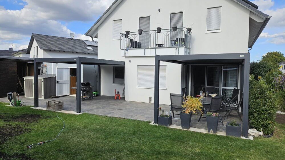 HUUN Pergola Piano, Lamellendach manuell – Bild 4
