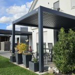 HUUN Pergola Piano, Lamellendach manuell photo review