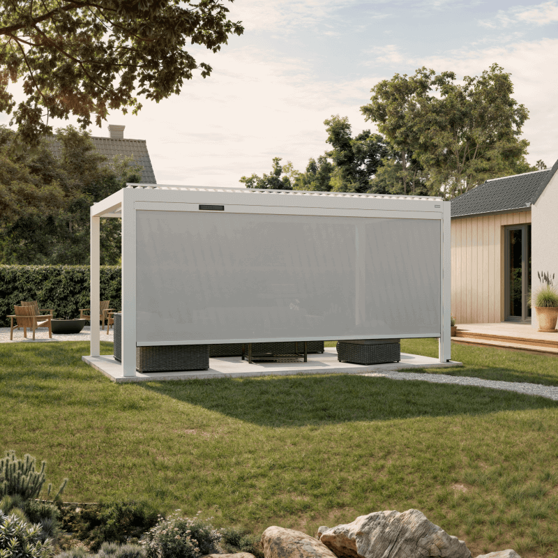 Screen-Rollo mit Solar