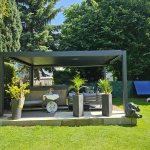 HUUN Pergola Mezzo, Lamellendach elektrisch photo review