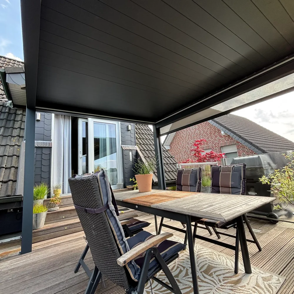 HUUN Pergola Mezzo, Lamellendach elektrisch – Bild 4