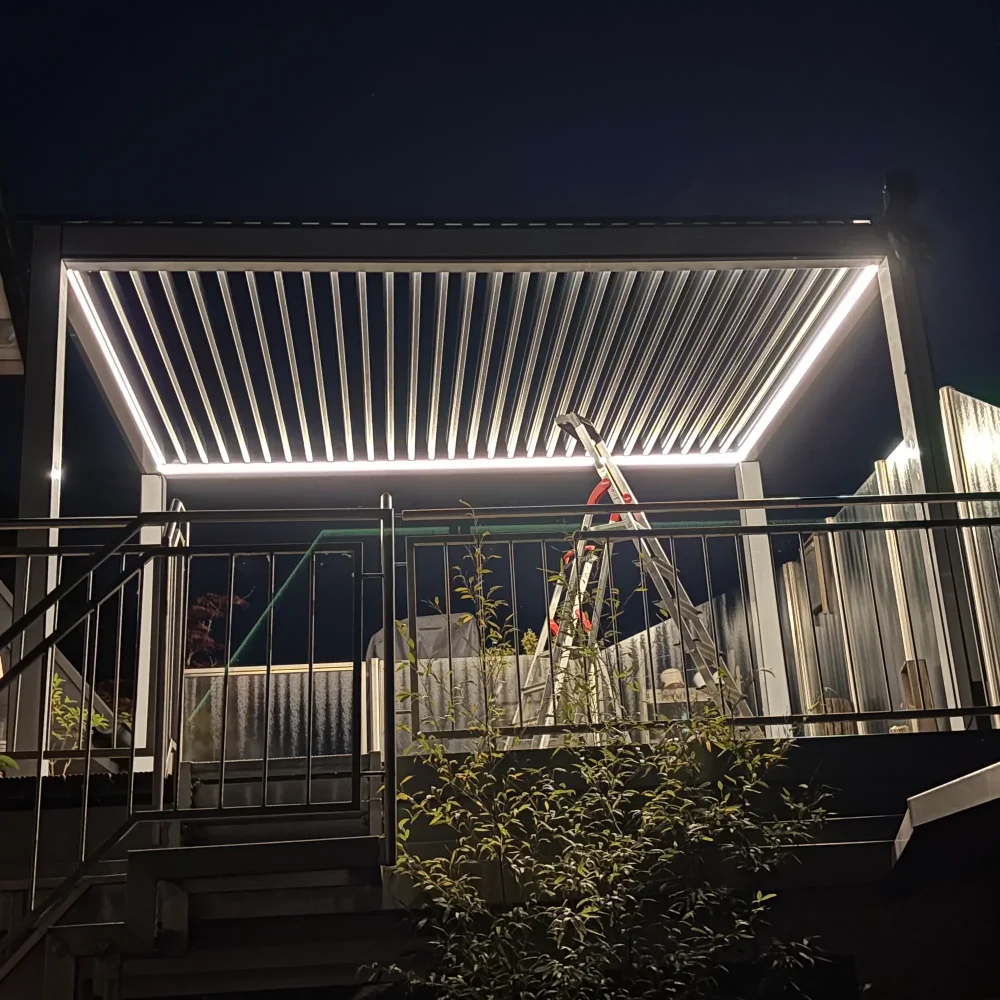 HUUN Pergola Mezzo, Lamellendach elektrisch – Bild 6