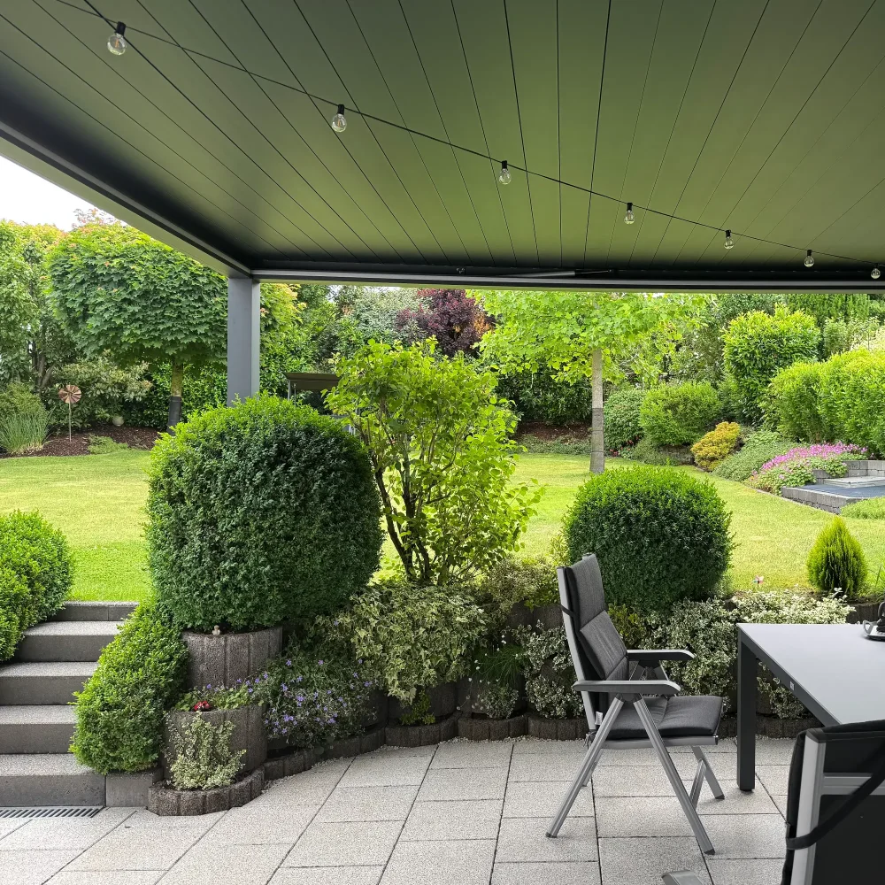 HUUN Pergola Mezzo, Lamellendach elektrisch – Bild 7