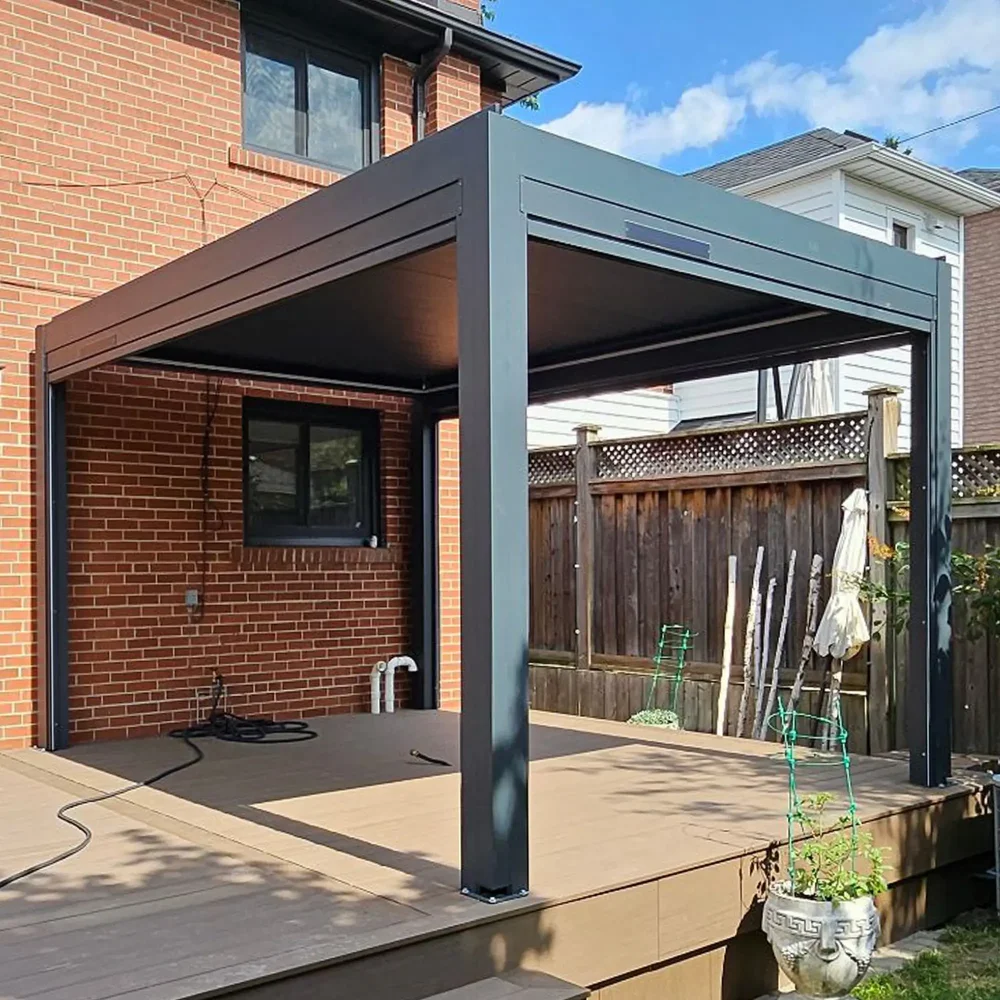 HUUN Pergola Mezzo, Lamellendach elektrisch – Bild 10