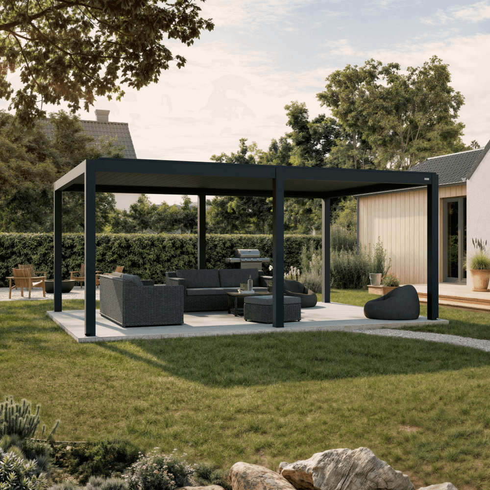 HUUN Pergola Mezzo, Lamellendach elektrisch