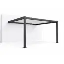 HUUN Pergola Equa, Lamellendach elektrisch - Wandmontage