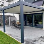 HUUN Pergola Equa, Lamellendach elektrisch mit LED photo review