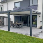 HUUN Pergola Equa, Lamellendach elektrisch mit LED photo review