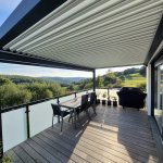 HUUN Pergola Equa, Lamellendach elektrisch mit LED photo review
