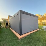 HUUN Pergola Equa, Lamellendach elektrisch mit LED photo review