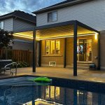HUUN Pergola Equa, Lamellendach elektrisch mit LED photo review