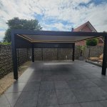 HUUN Pergola Equa, Lamellendach elektrisch mit LED photo review