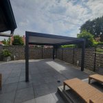 HUUN Pergola Equa, Lamellendach elektrisch mit LED photo review