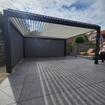 HUUN Pergola Equa, Lamellendach elektrisch mit LED photo review