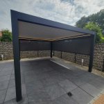 HUUN Pergola Equa, Lamellendach elektrisch mit LED photo review