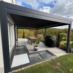 HUUN Pergola Equa, Lamellendach elektrisch mit LED photo review