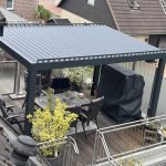 HUUN Pergola Equa, Lamellendach elektrisch mit LED photo review