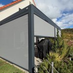 HUUN Pergola Equa, Lamellendach elektrisch mit LED photo review
