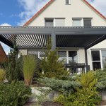 HUUN Pergola Equa, Lamellendach elektrisch mit LED photo review