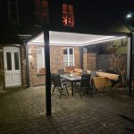 HUUN Pergola Equa, Lamellendach elektrisch mit LED photo review